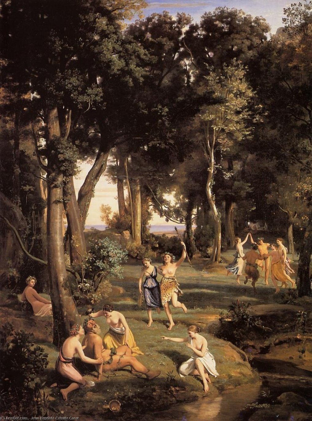 Silenus — Jean-baptiste-camille Corot