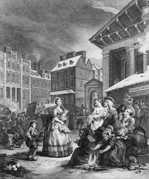 Times Of The Day: Morning — William Hogarth