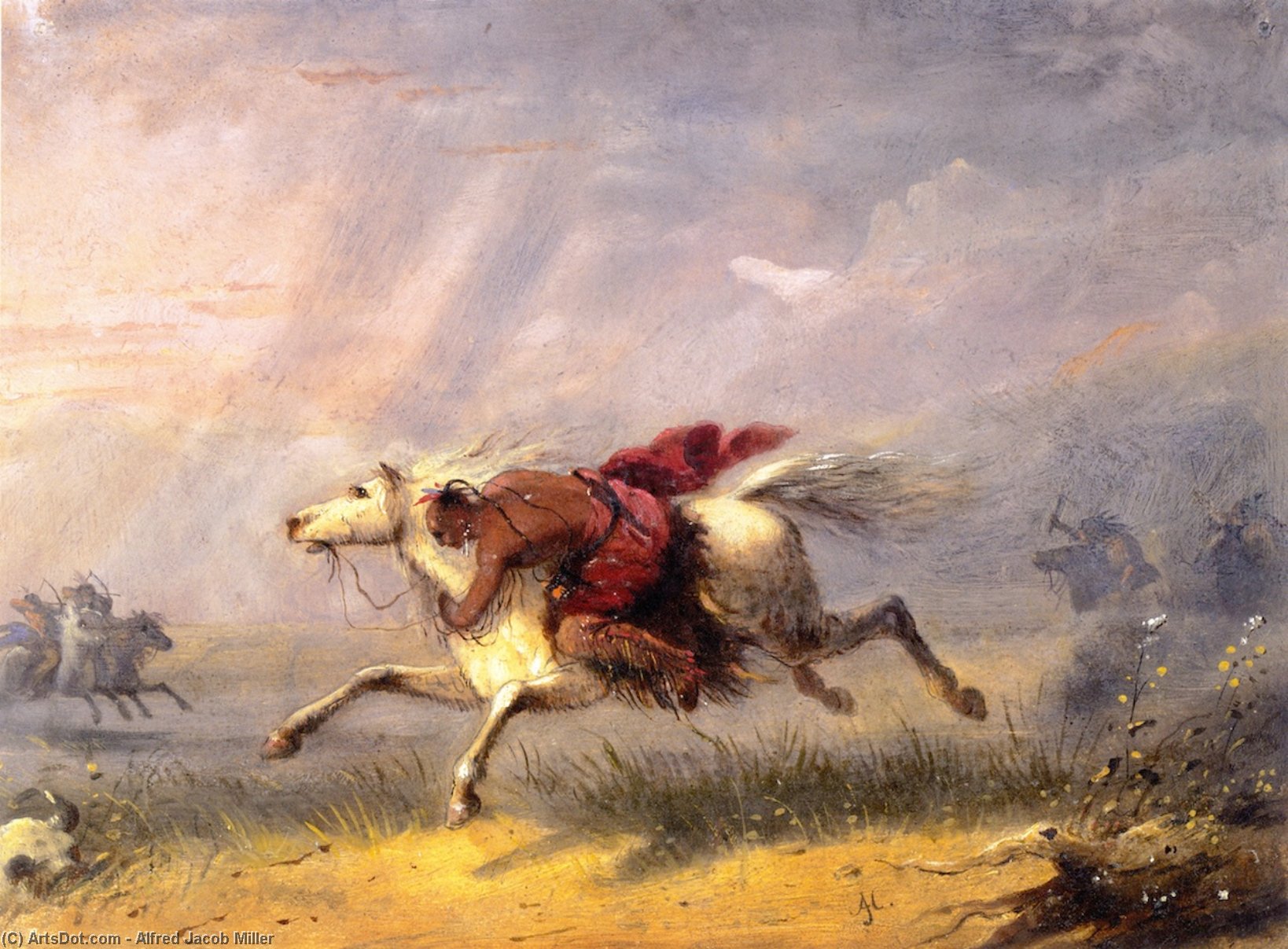 War Path — Alfred Jacob Miller