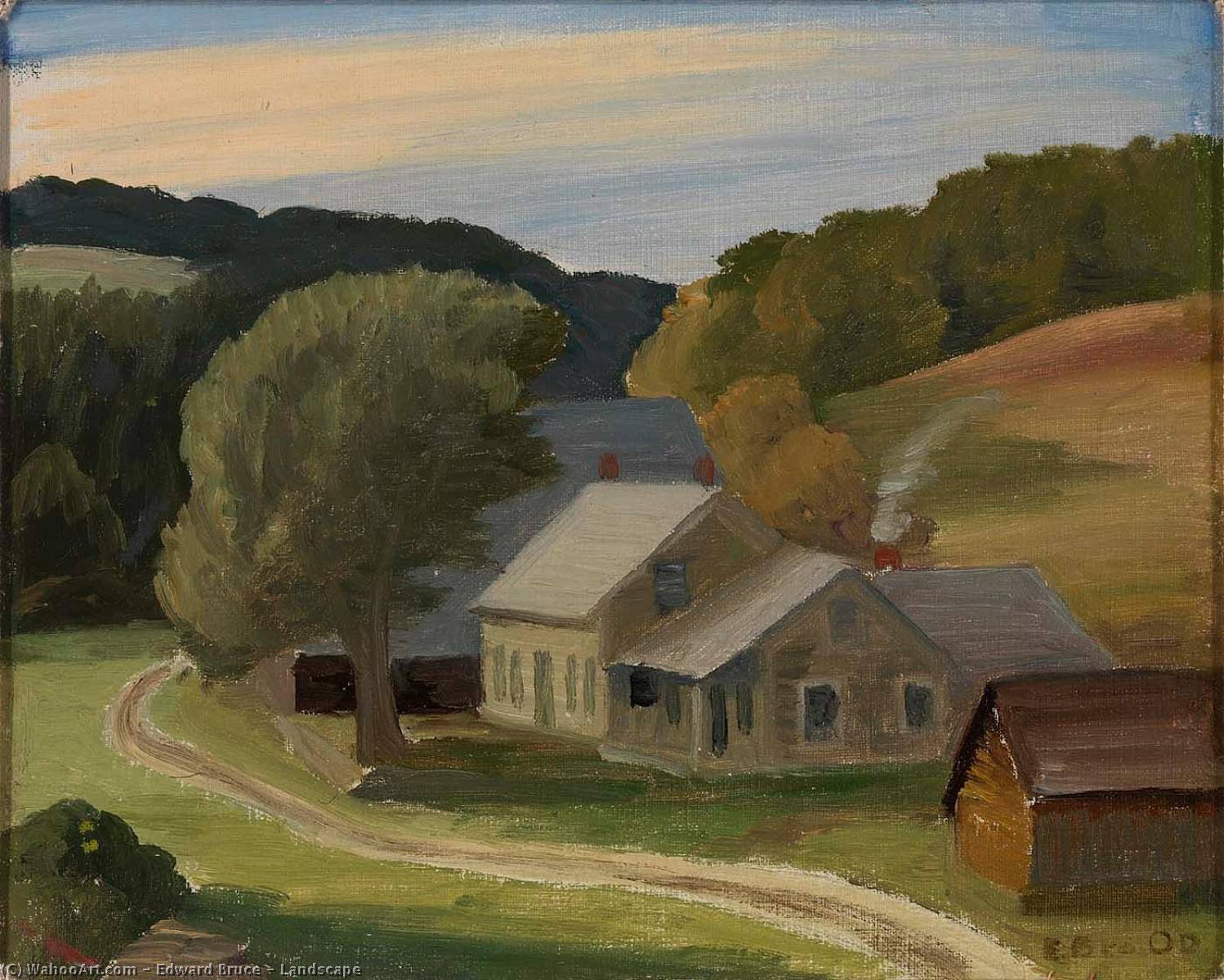 Landscape — Edward Bruce