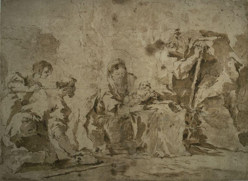 Adoration Of The Shepherds — Francesco Lazzaro Guardi
