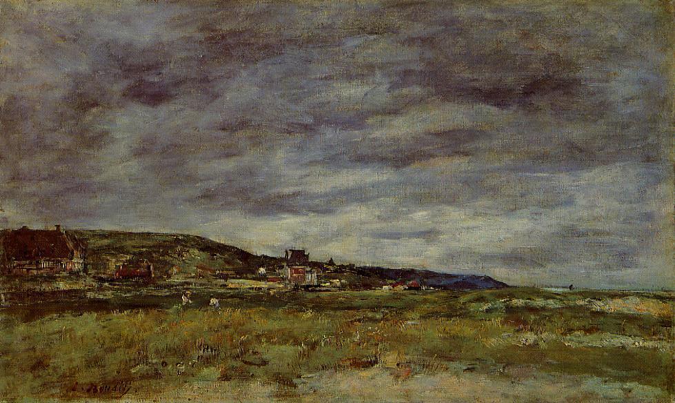 Deauville, The Dunes — Eugène Louis Boudin