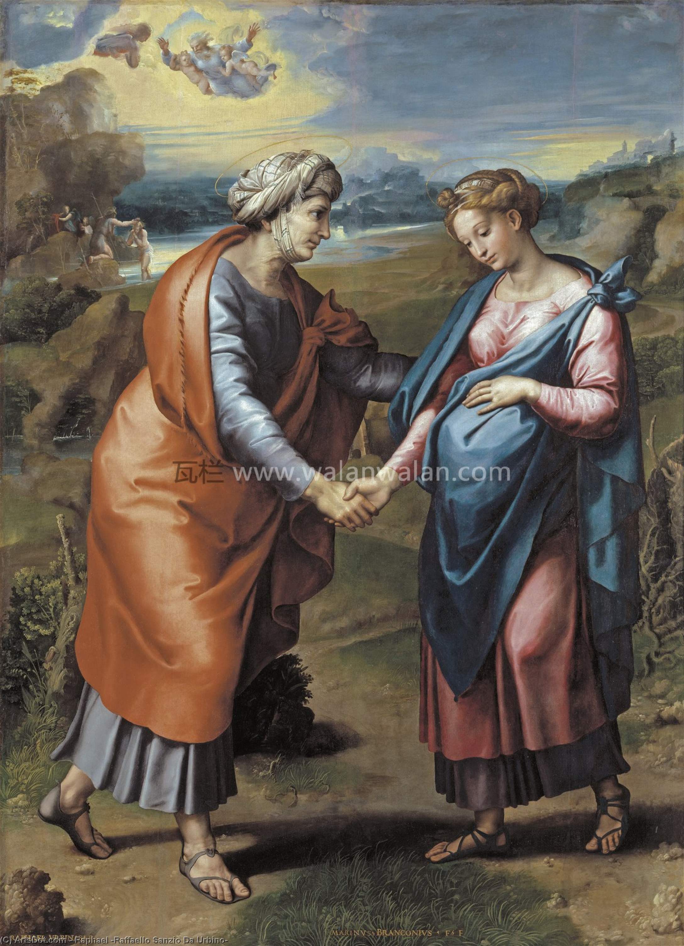 Die Visitation — Raffael