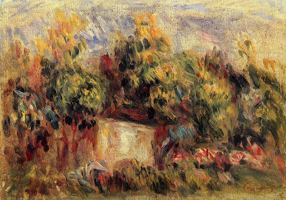 Cottage Near Collettes — Pierre-auguste Renoir