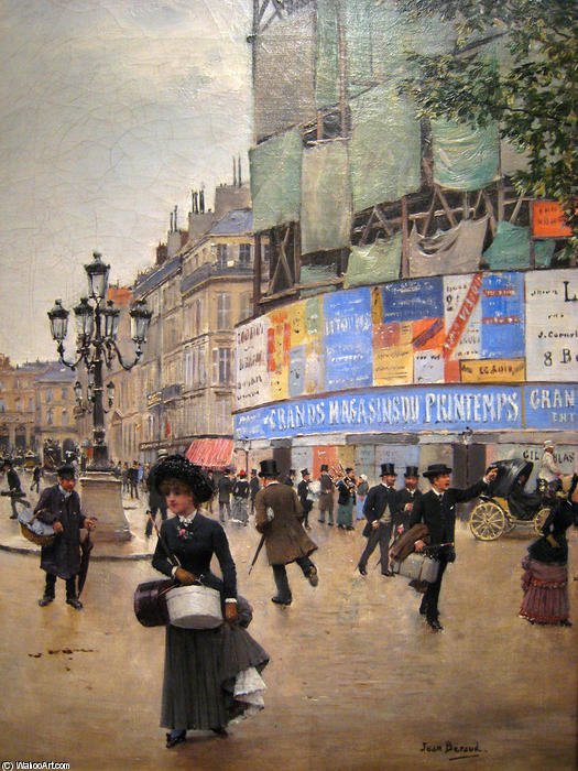 Rue Du Havre À Paris — Jean Georges Béraud