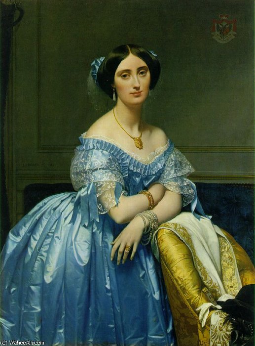 Josephine Eleonore Marie Pauline De Galard De Brassac — Jean-auguste-dominique Ingres