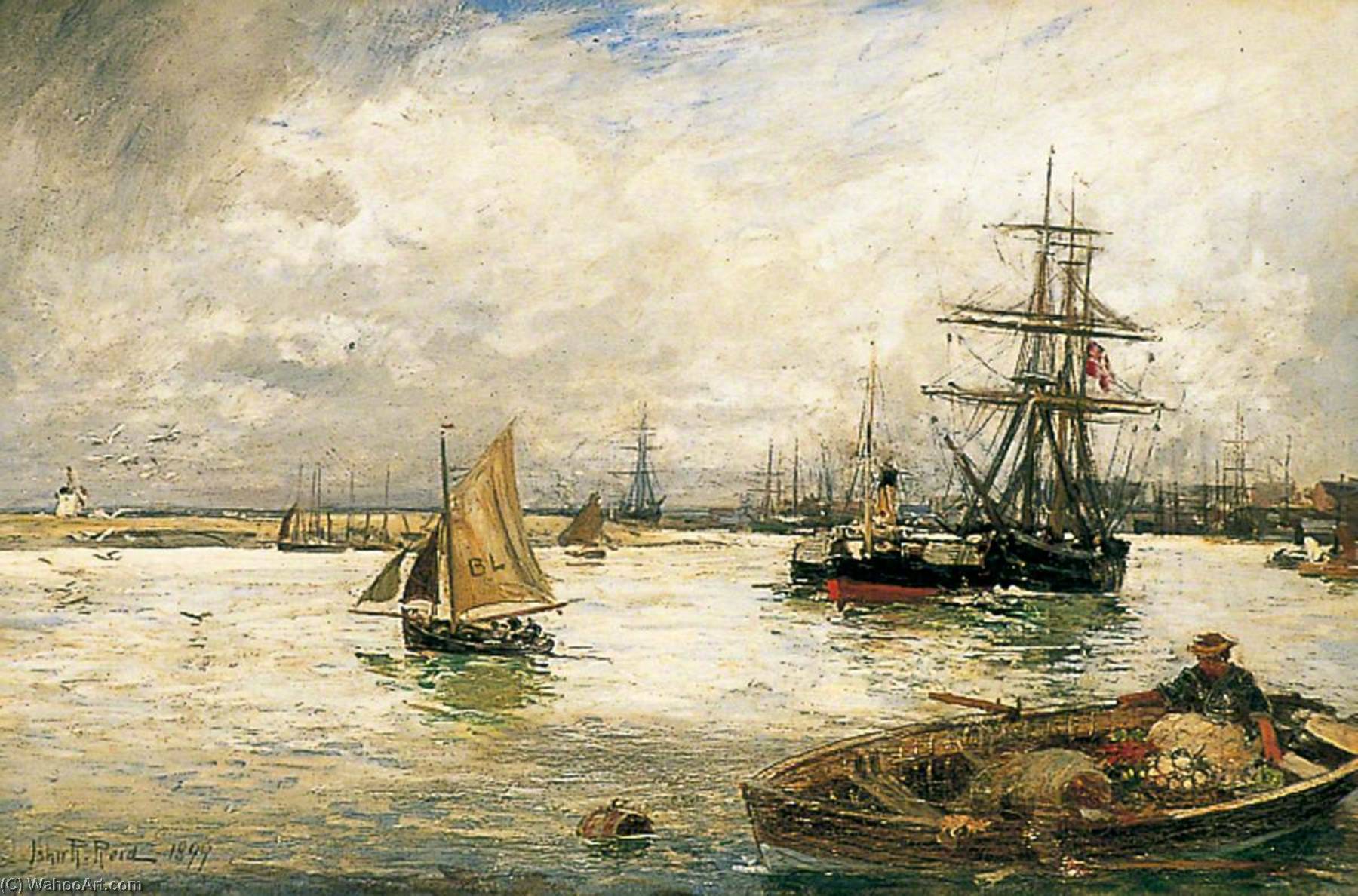The Market Boat — John Robertson Reid