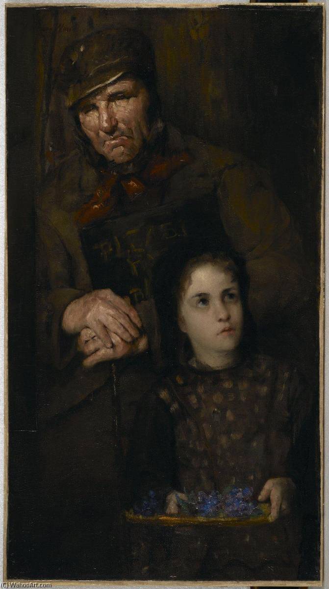 El Vendedor De Flores — Julian Alden Weir