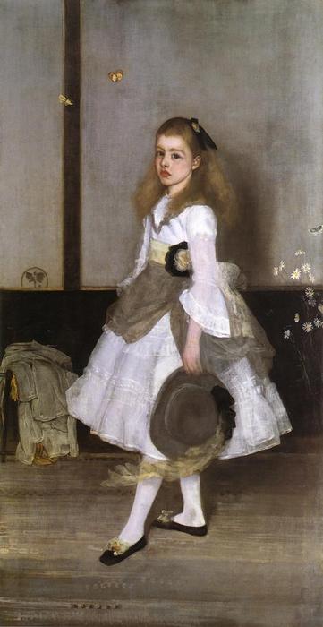 Harmony In Grey And Green: Miss Cicely Alexander — James Abbott Mcneill Whistler