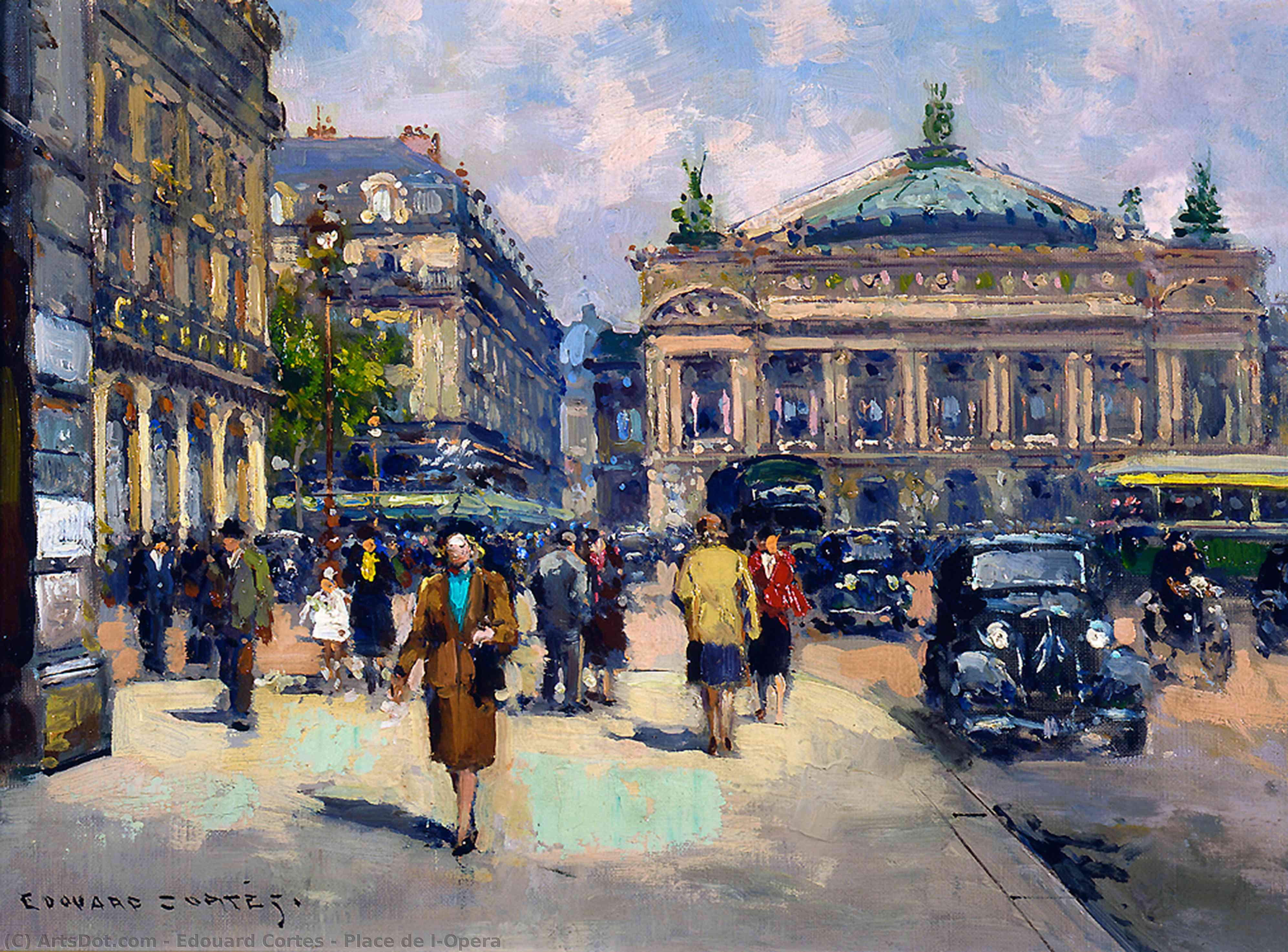 Place De L'opera — Edouard Cortès