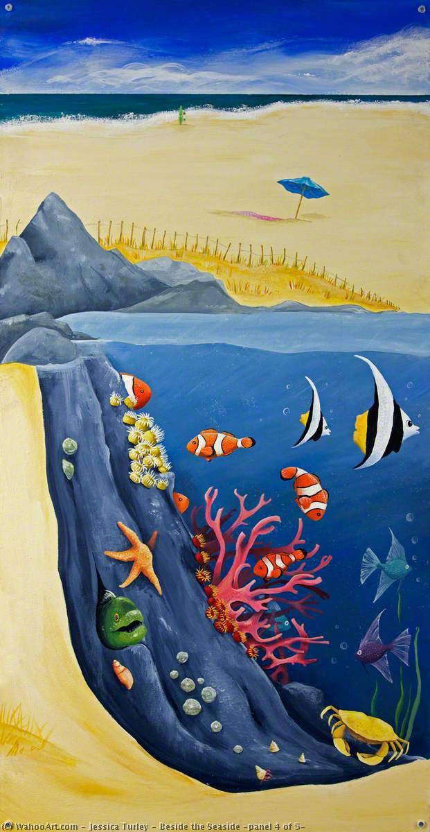 Beside The Seaside (panel 4 Of 5) — Jessica Turley