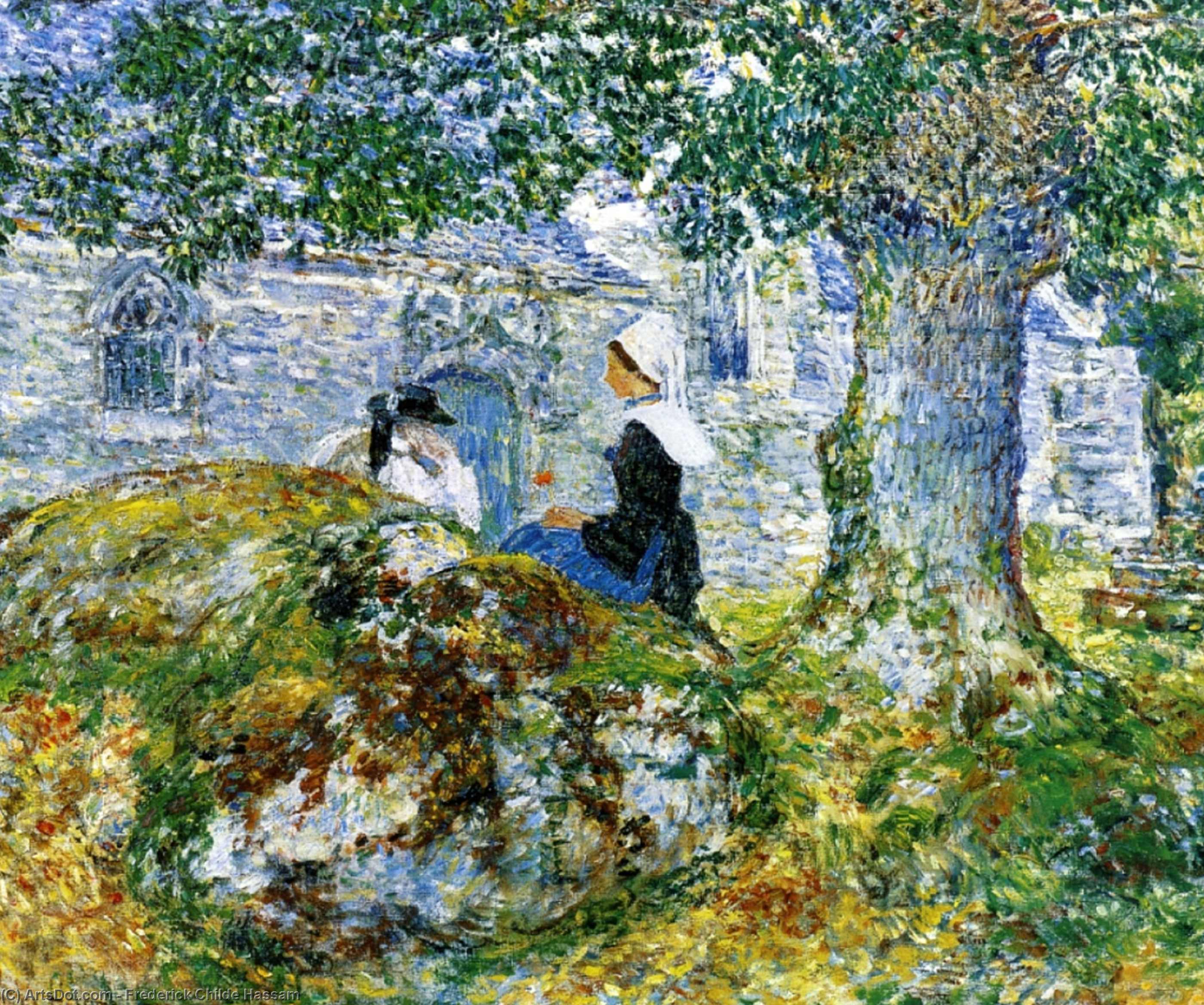 In Brittany Bay — Frederick Childe Hassam