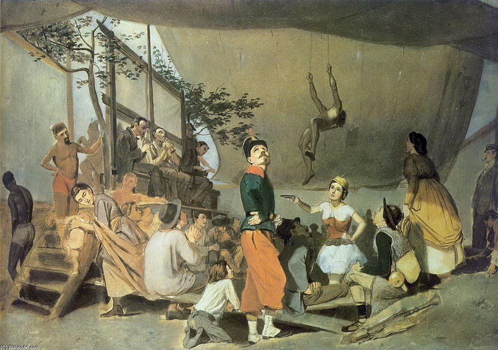 Merrymaking-in-paris — Vasily Grigoryevich Perov