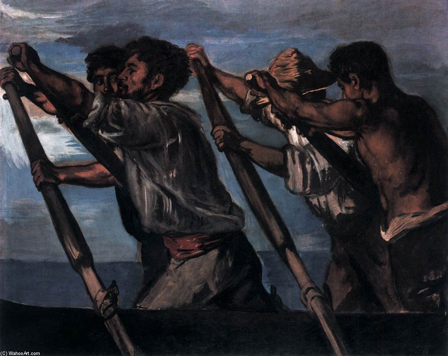 The Oarsmen — Hans Von Marées