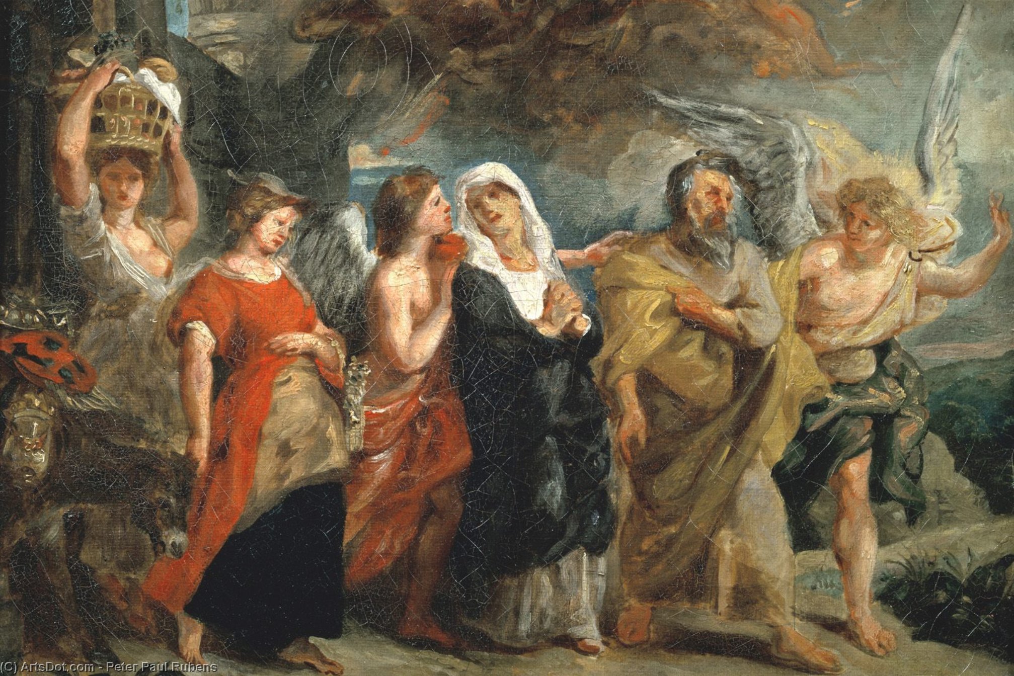 Battle Of The Amazons Alte Pinakothek München — Peter Paul Rubens