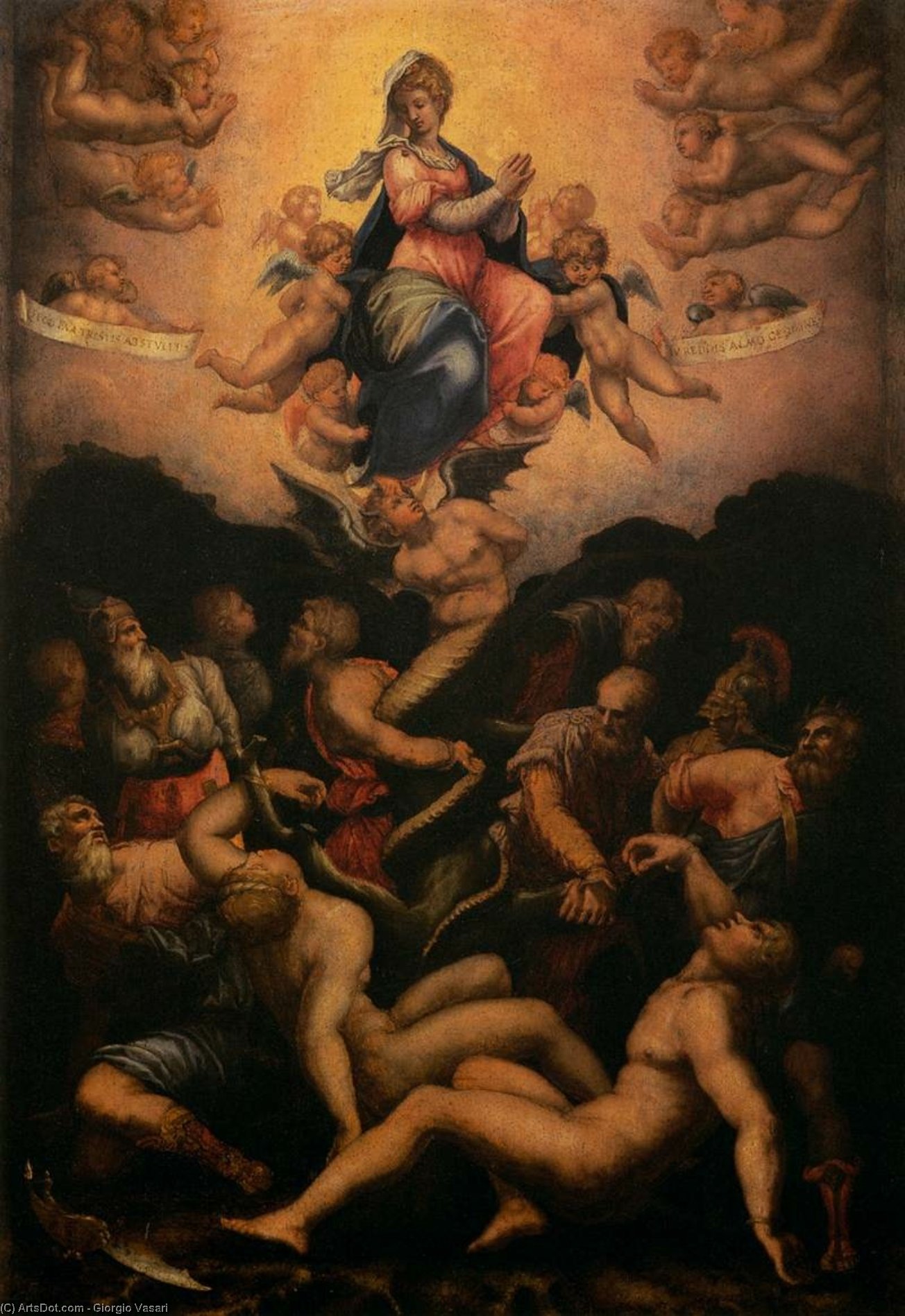 Allegory Of The Immaculate Conception — Giorgio Vasari