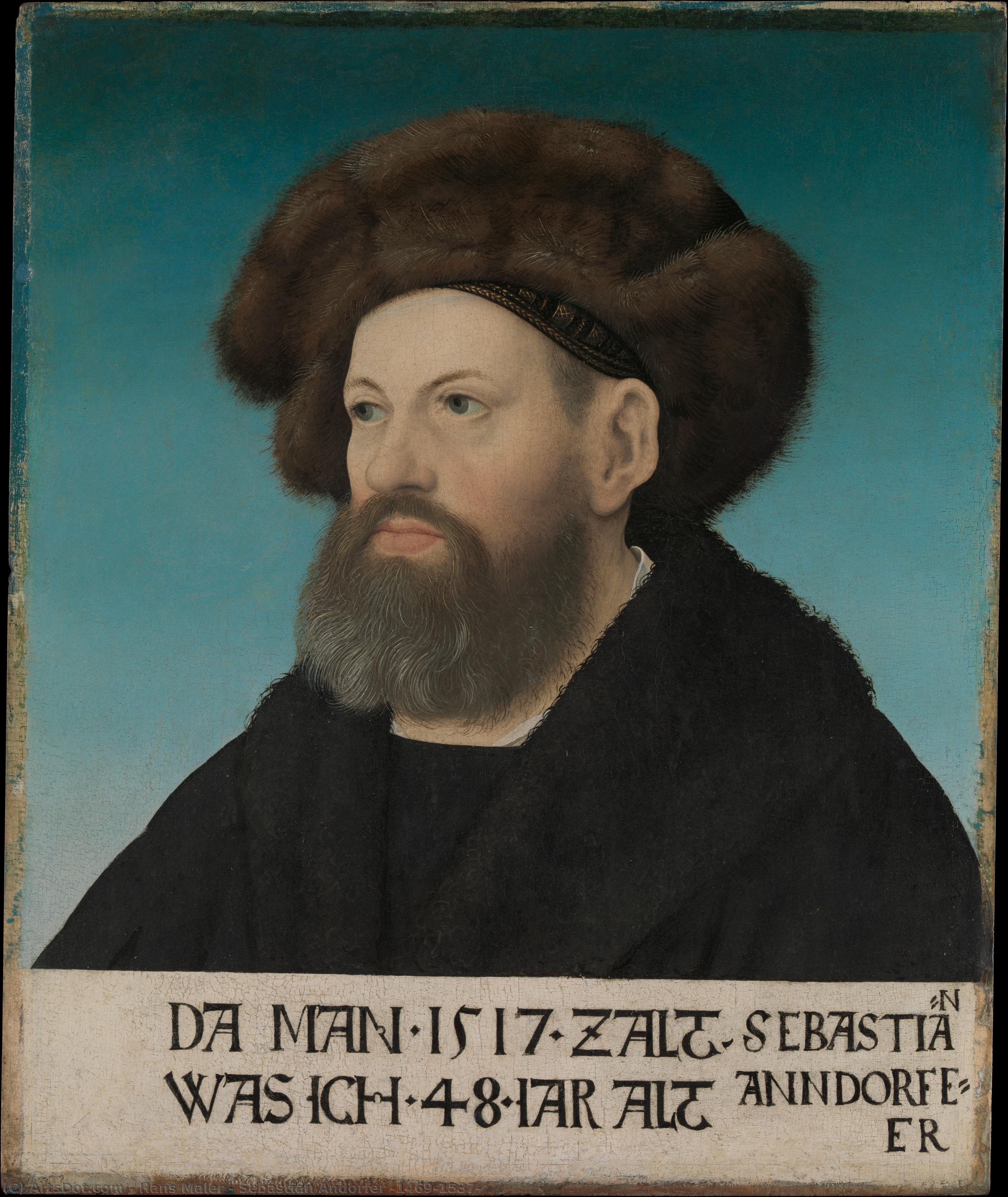 Sebastian Andorfer (1469–1537) — Hans Maler