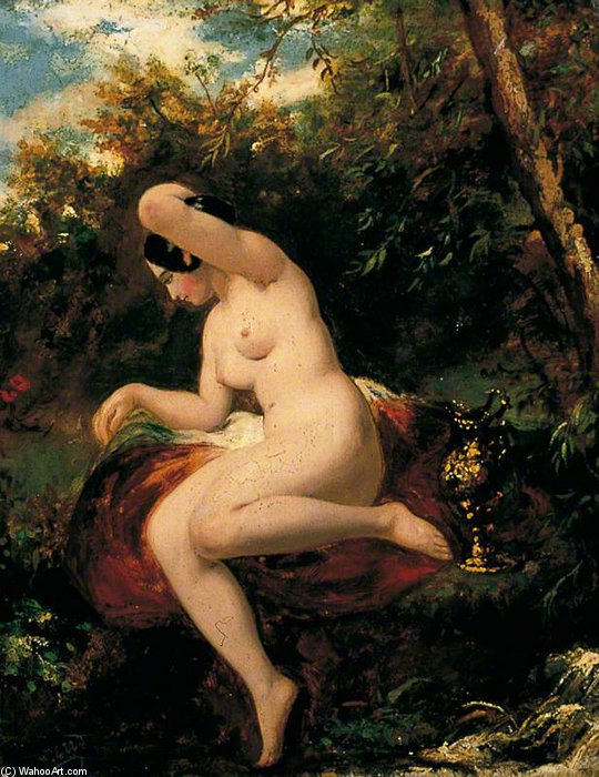 Female Nude (magdalen) — William Etty