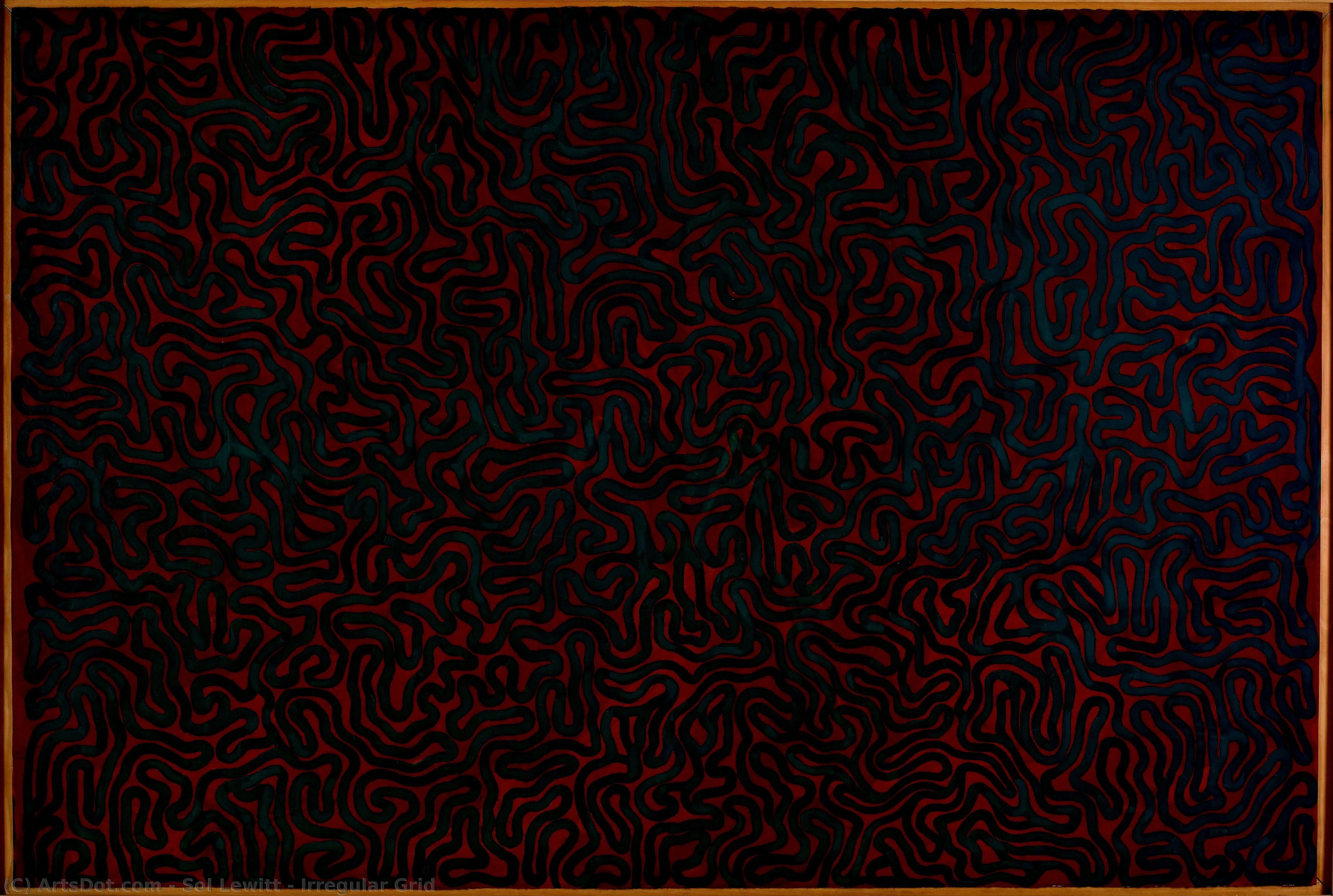 Irregular Grid — Solomon Lewitt