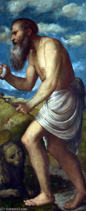 Saint Jerome — Girolamo Romanino