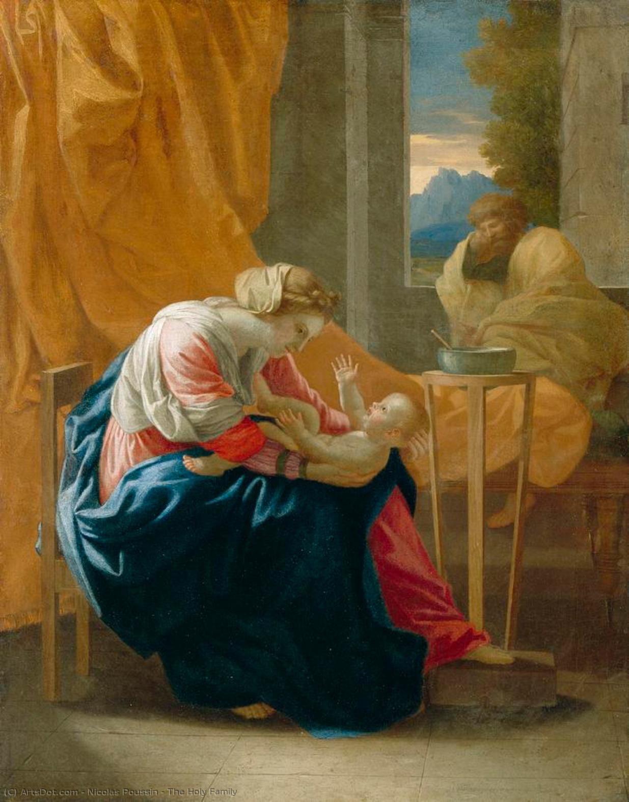 The Holy Family — Nicolas Poussin