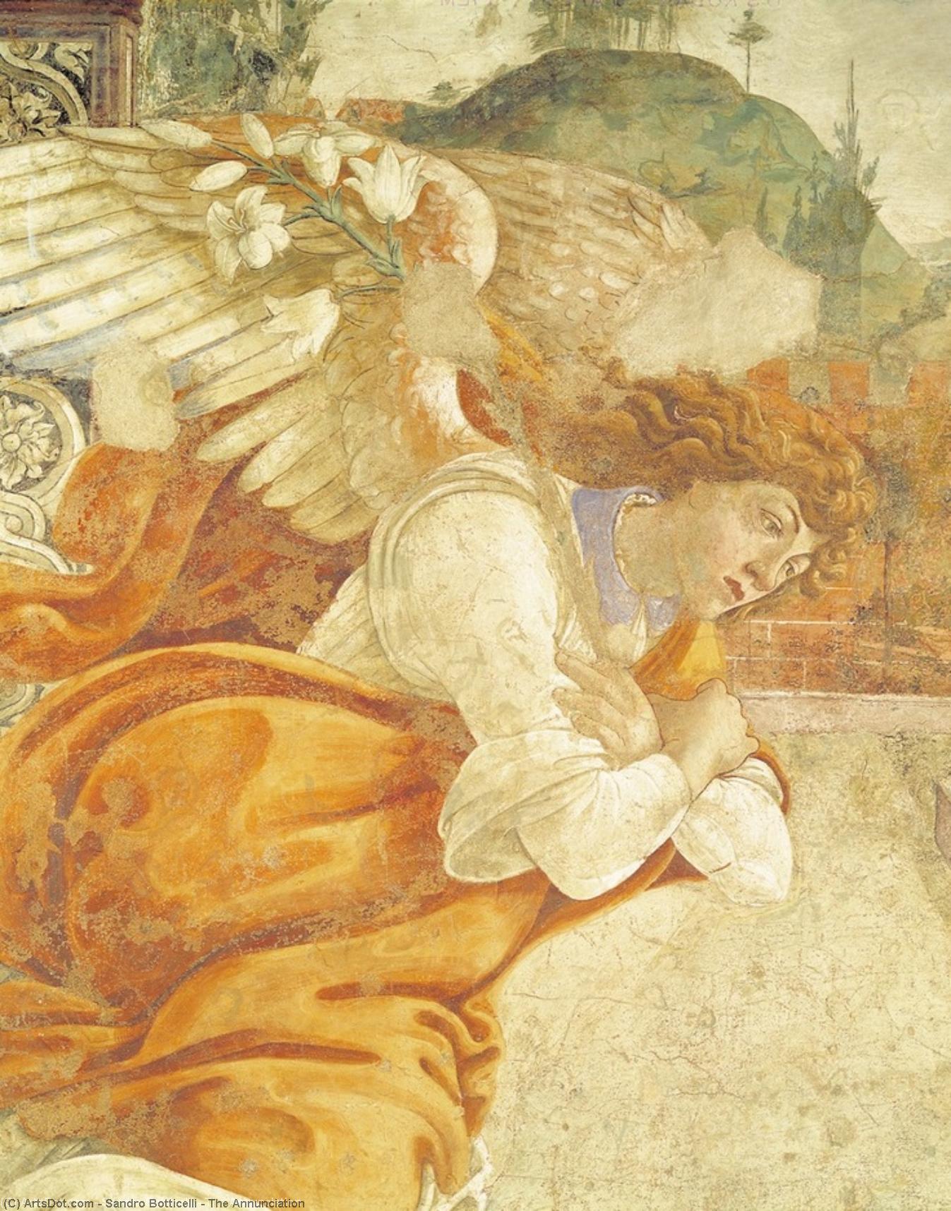 The Annunciation — Sandro Botticelli