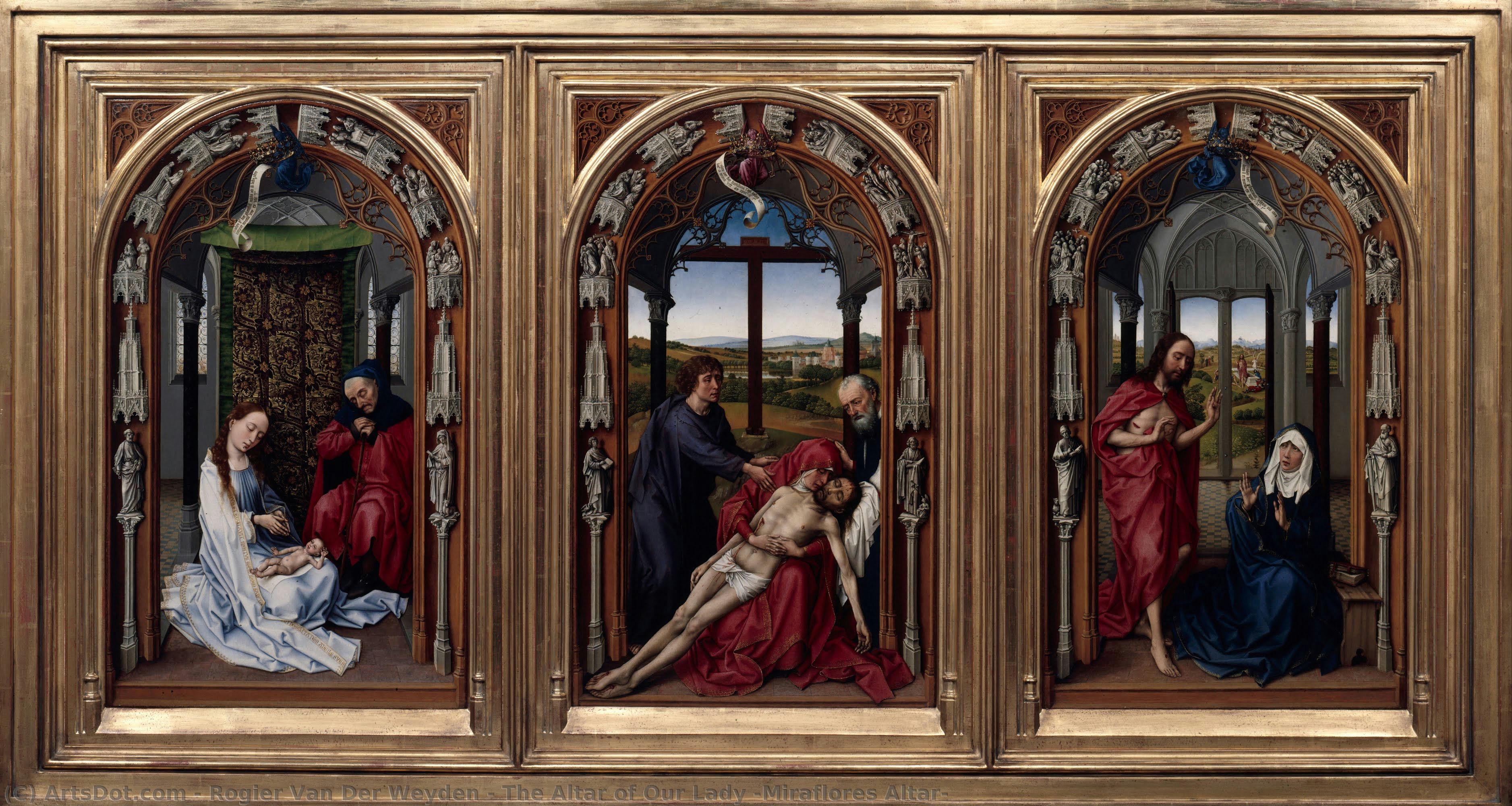 The Altar Of Our Lady (miraflores Altar) — Rogier Van Der Weyden