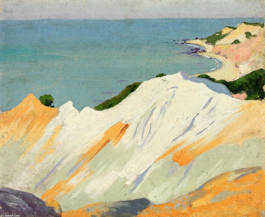 Chalk Hills, Gay Head — Arthur Wesley Dow