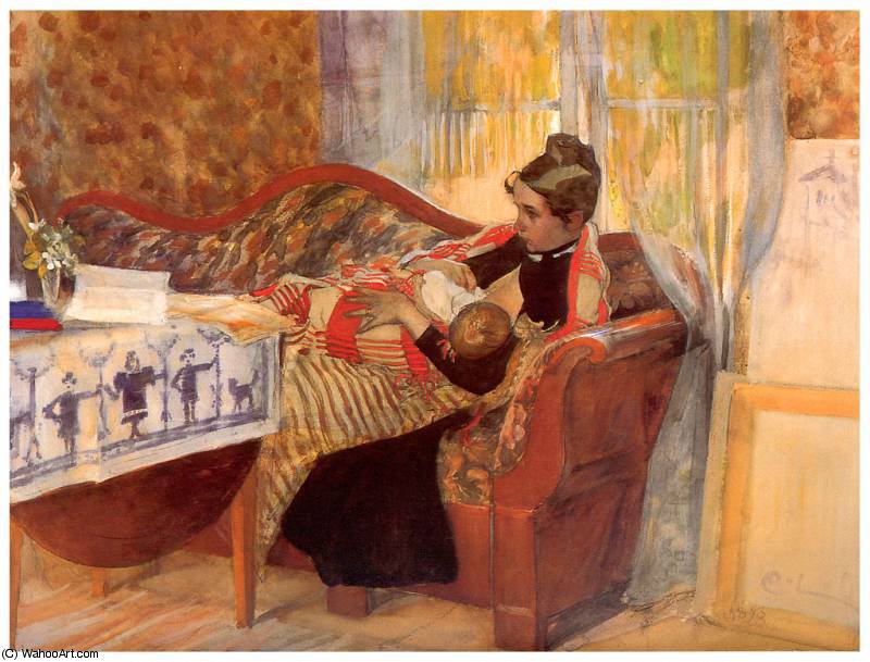 Lkarin Y Brita — Carl Larsson