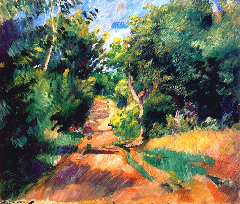 Landscape Near Varengeville — Pierre-auguste Renoir