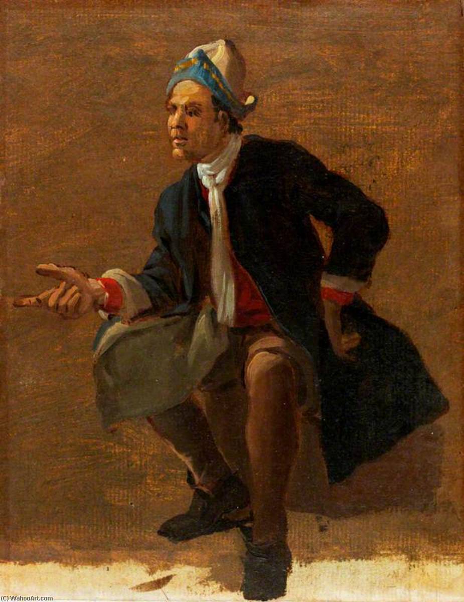 A Seated Man — Luca Carlevaris