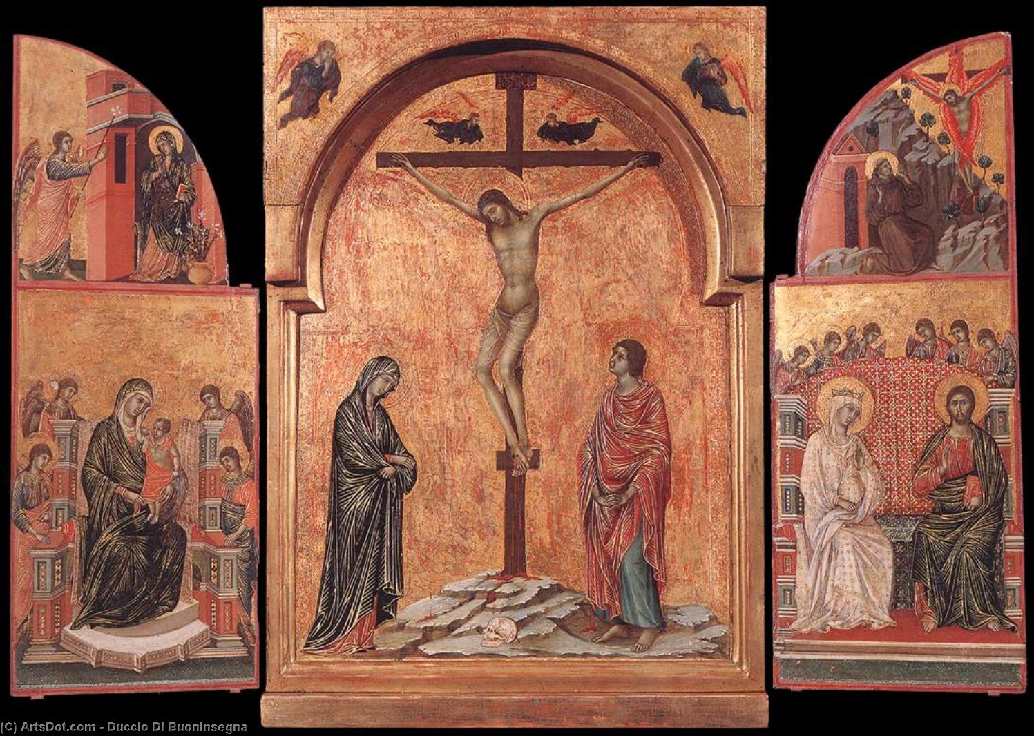 Triptych — Duccio Di Buoninsegna