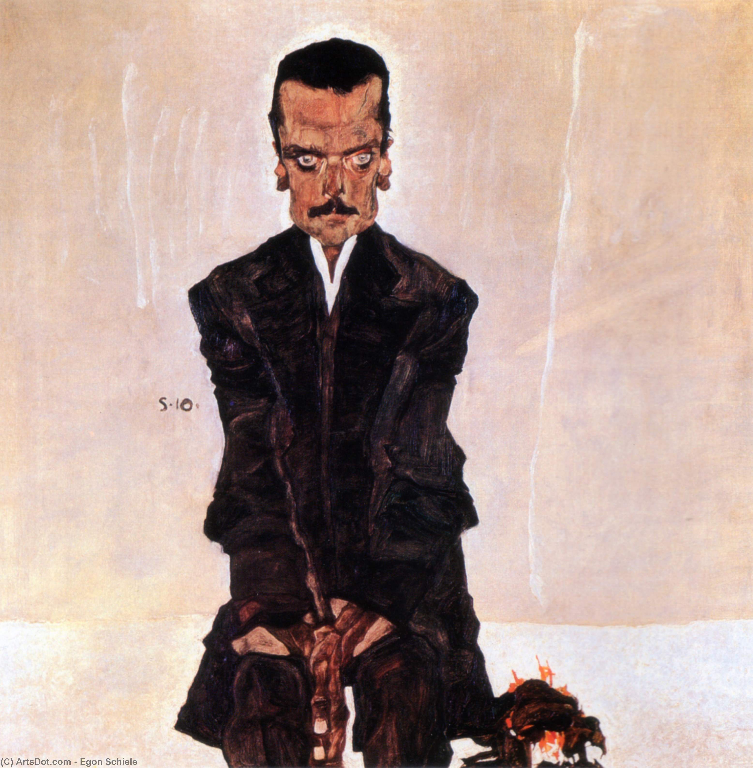 Título Traducido: Untitled (8282) — Egon Schiele