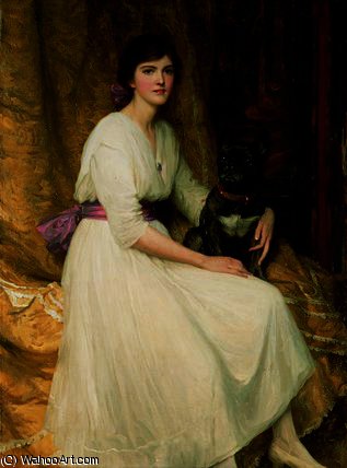 Portrait Of Miss Dorothy Dicksee — Frank Dicksee