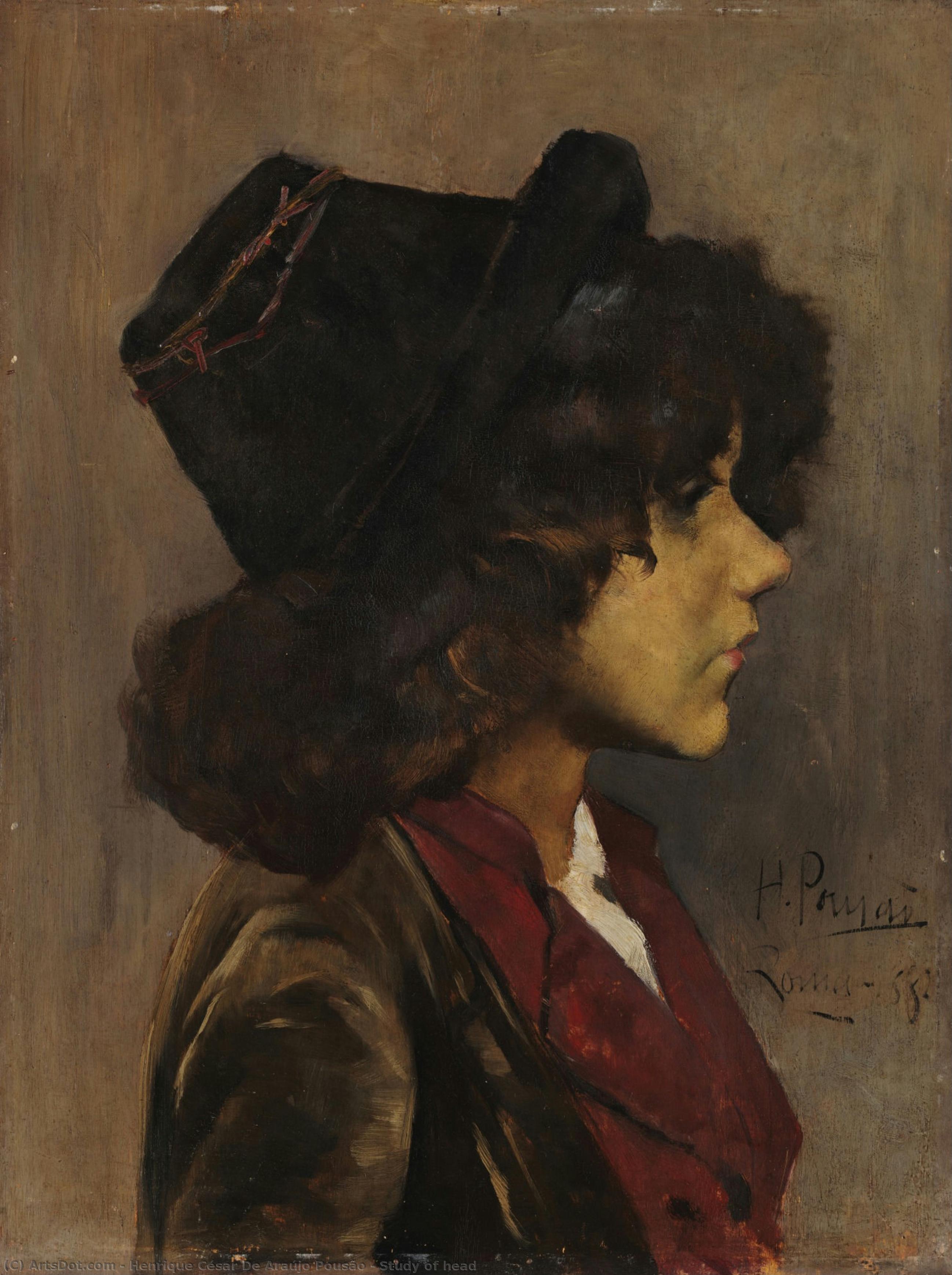 Study Of Head — Henrique César De Araújo Pousão