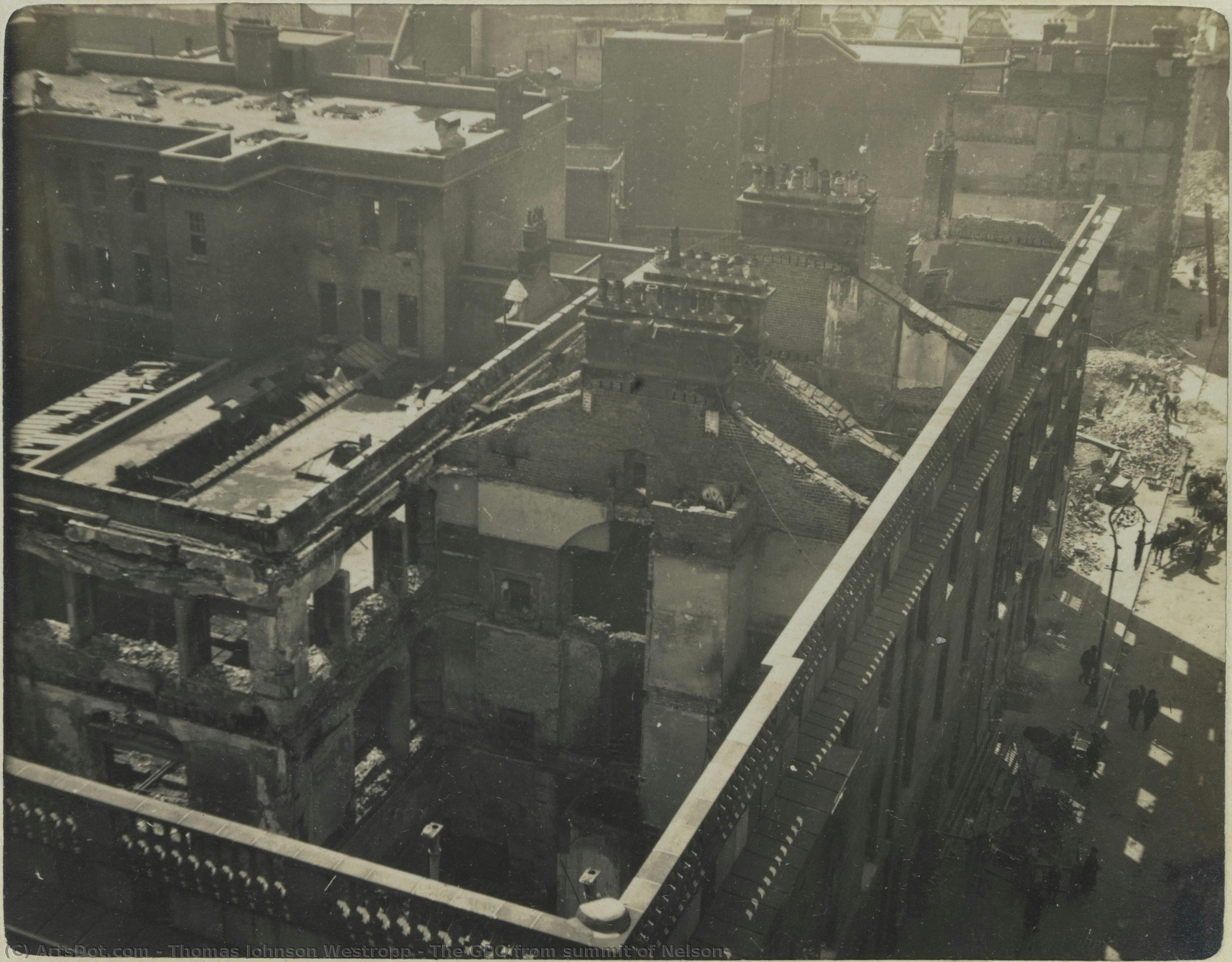 The Gpo From Summit Of Nelson — Thomas Johnson Westropp