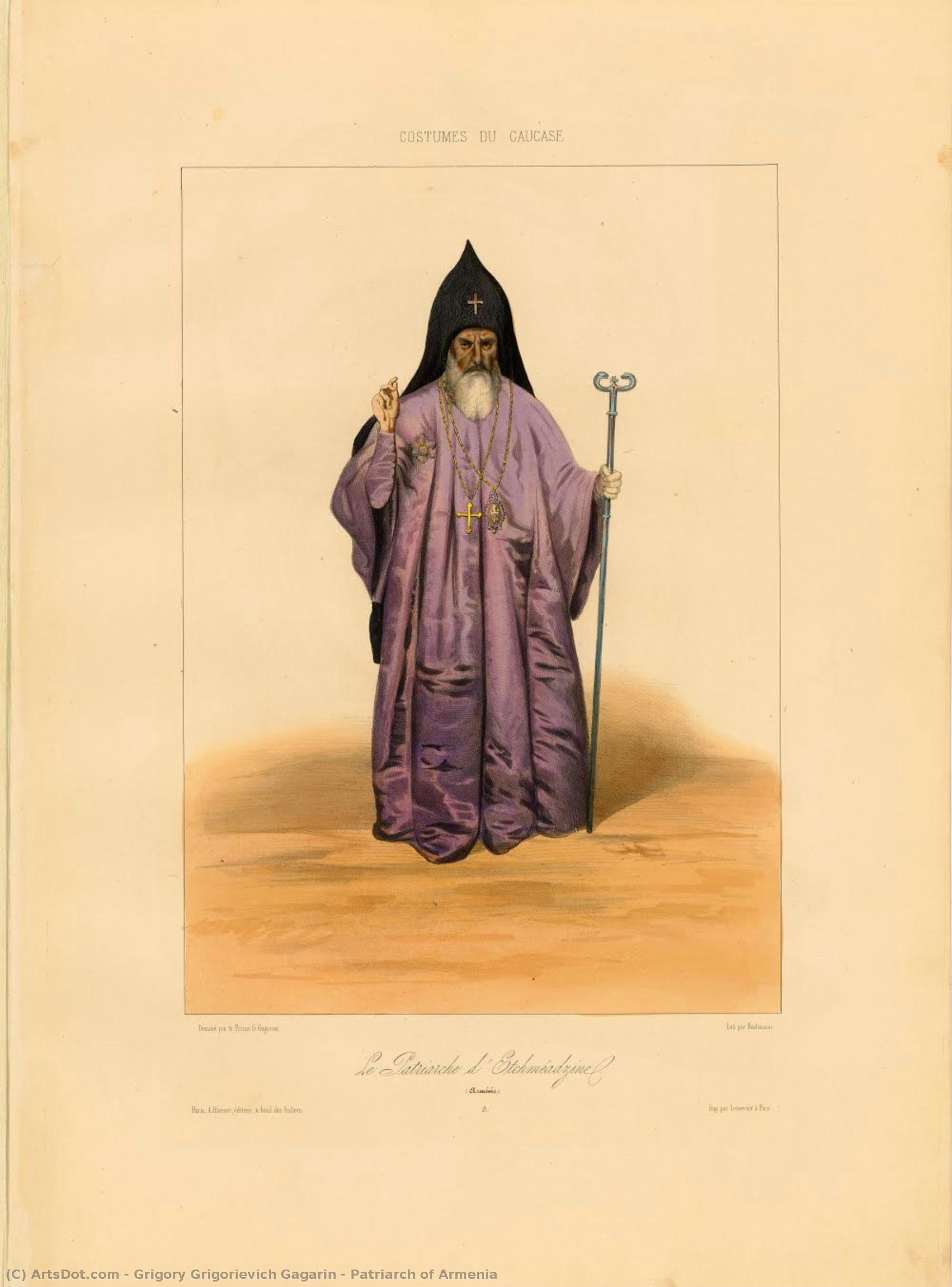 Patriarch Of Armenia — Grigory Grigorievich Gagarin