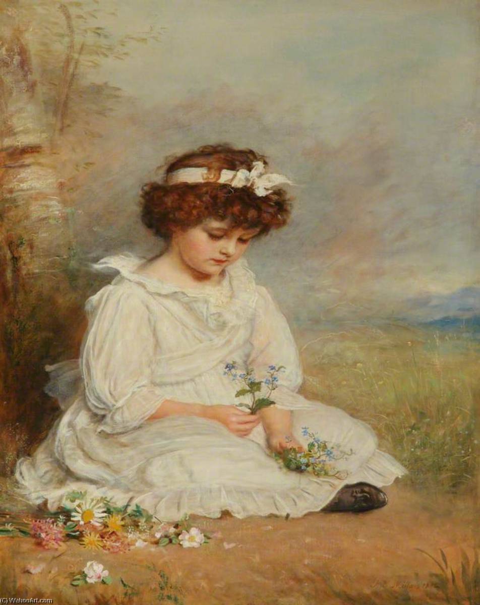 Little Speedwell's Darling Blue — Sir John Everett Millais