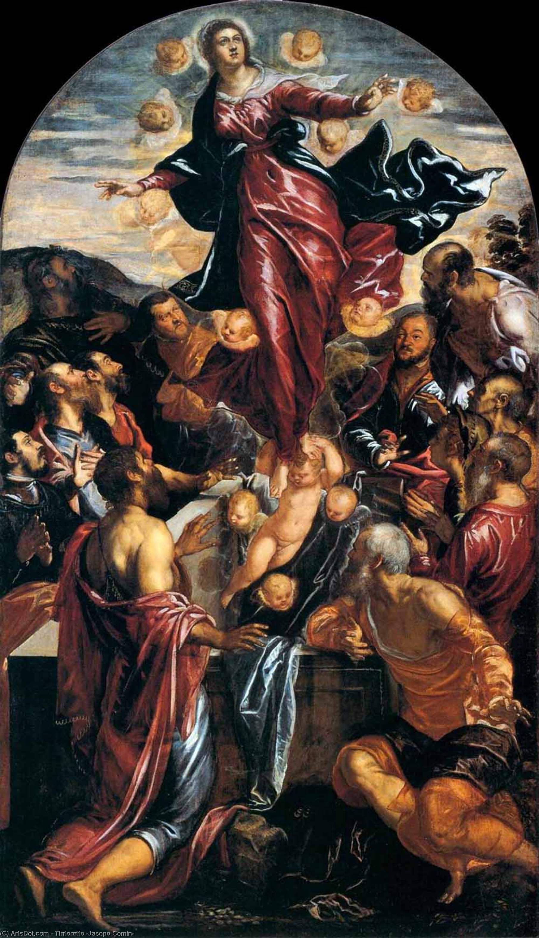 Assumption Of The Virgin — Jacopo Tintoretto