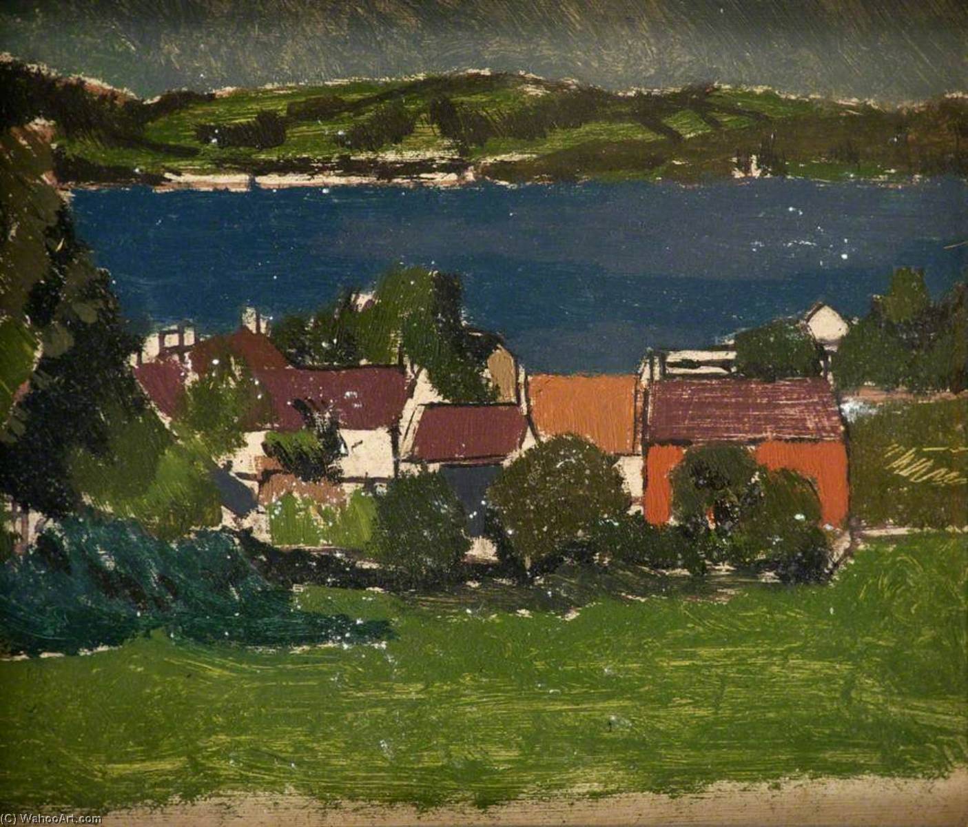 Landscape, Ferryside ( ) — Edward Morland Lewis