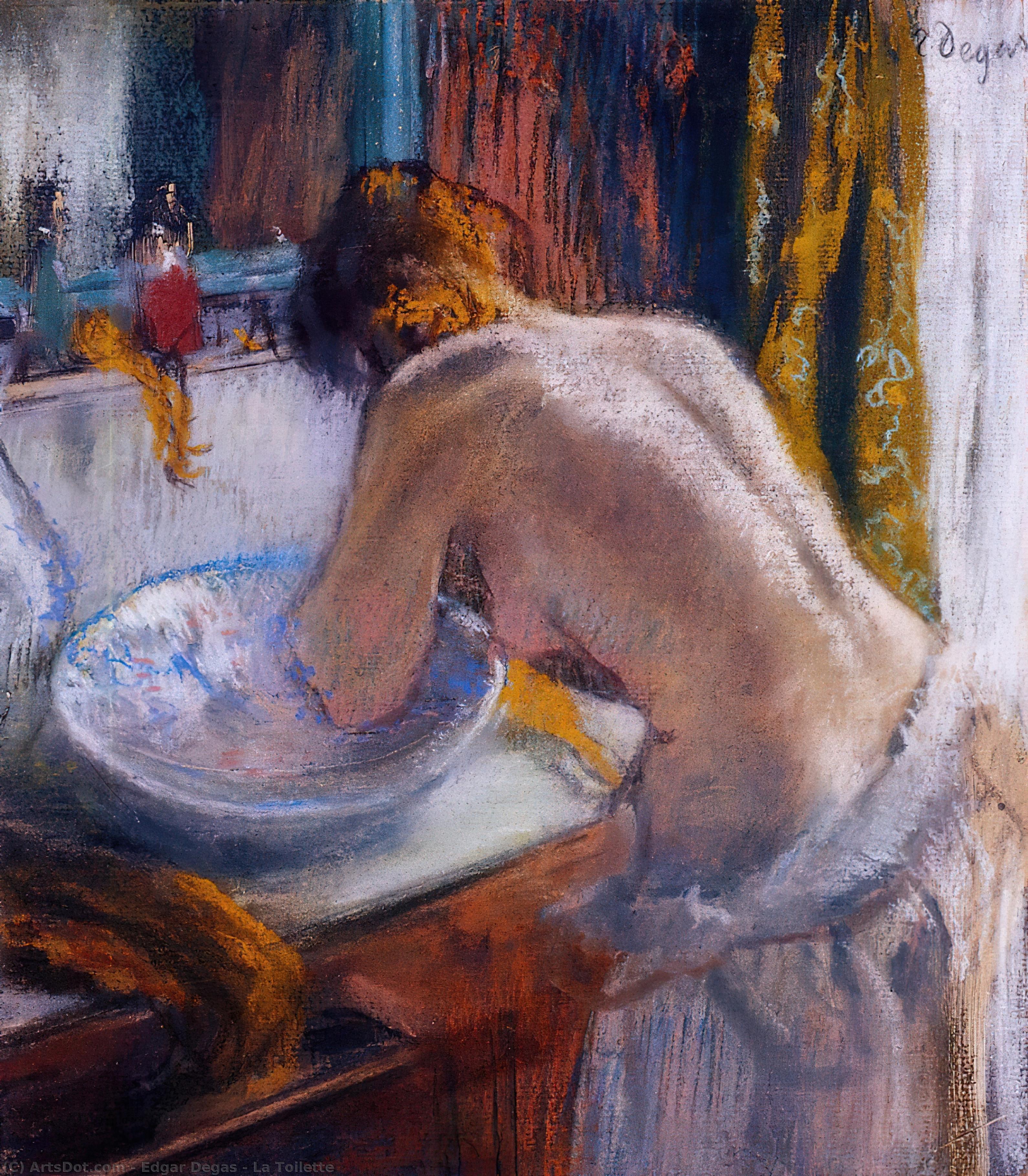 La Toilette — Edgar Degas