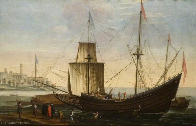Shipping Off The Italian Coast — Adrien Manglard