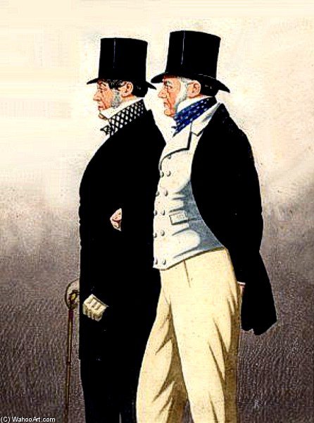 Portrait Of Mr. George Payne — Richard Dighton