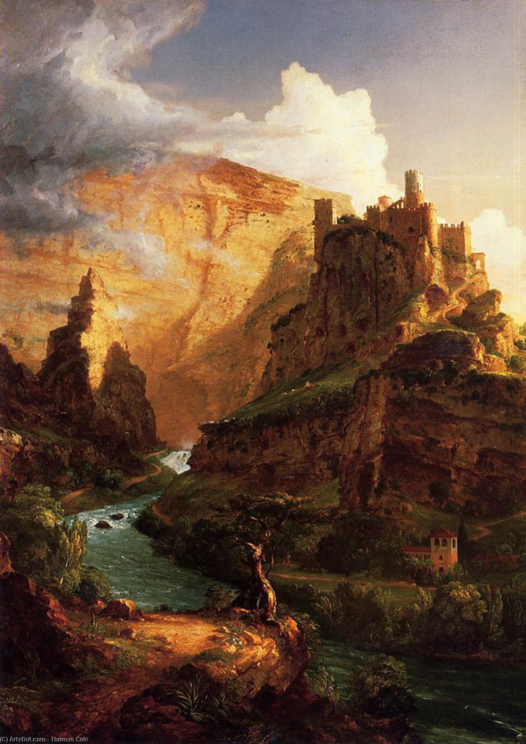 Valley Of The Vaucluse — Thomas Cole