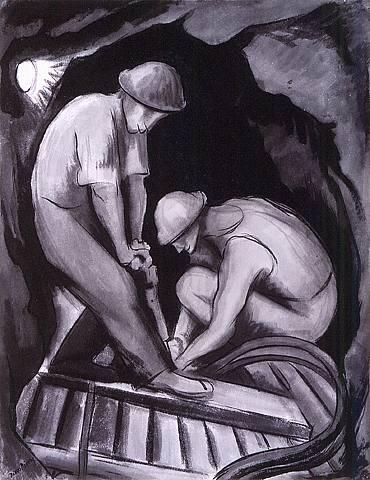 Miners — Diego Rivera