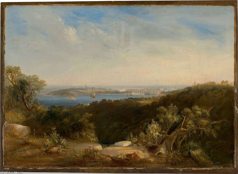 View Of Sydney Harbour Showing Sydney Cove — Conrad Martens
