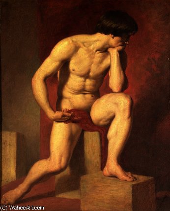 A Male Nude — William Etty