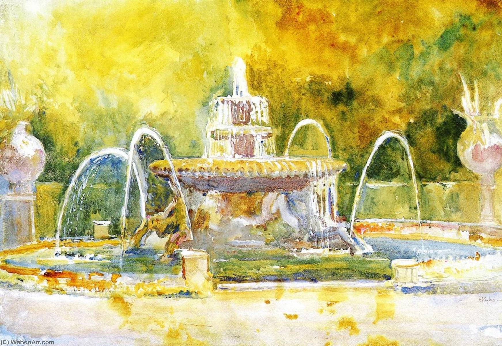 Fountain, Villa Borghese, Rome — Annie G Sykes