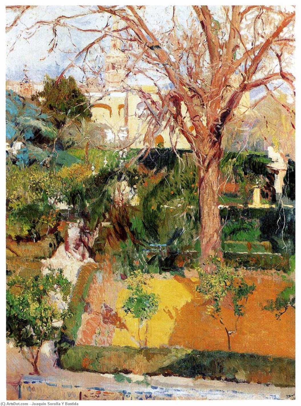 Jardines Del Alcazar De Sevilla — Joaquín Sorolla Y Bastida