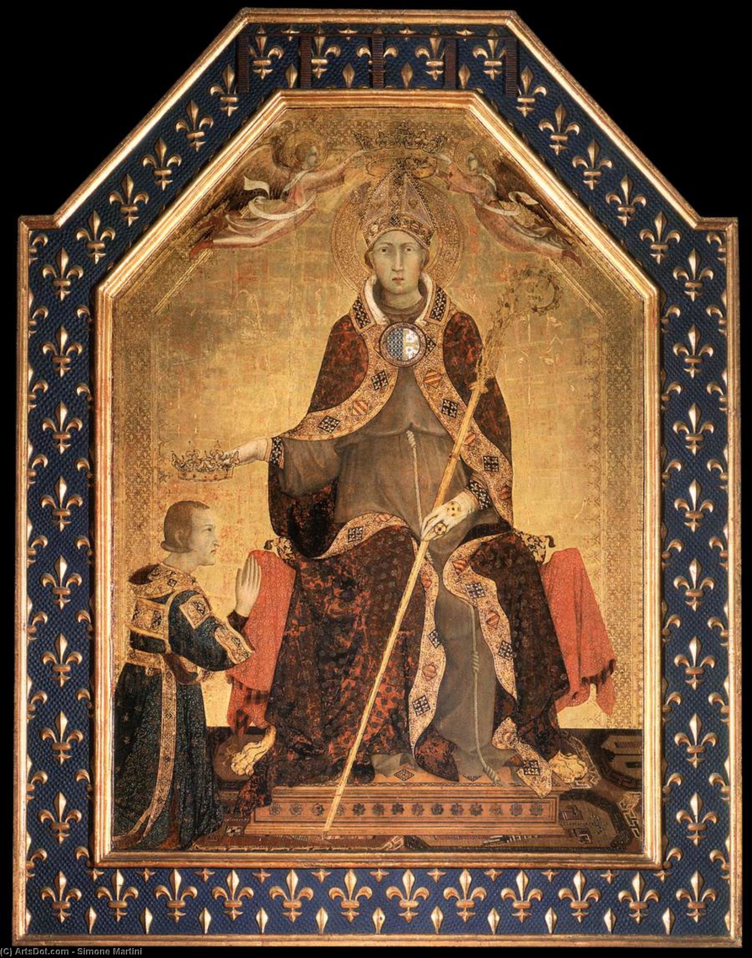 Altar Of St Louis Of Toulouse (without Predella) — Simone Martini